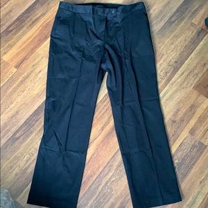 Black suit business pants